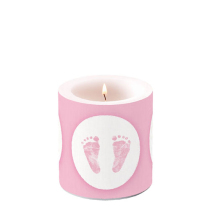 Candle small Baby Steps Girl