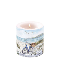 Candle small Bike at the beach