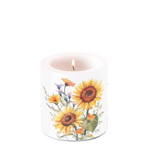 Candle small Sunflowers