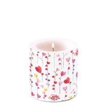 Candle small Hearts garlands