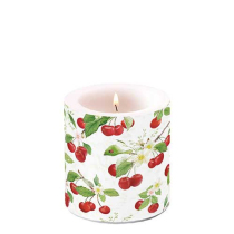 Candle small Fresh cherries