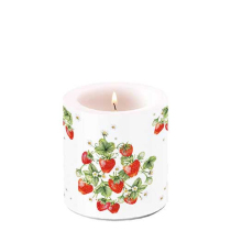 Candle small Bunch of strawberries
