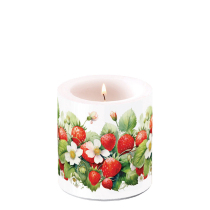 Candle small Juicy strawberries