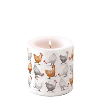 Candle small Cackling chickens