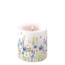 Candle small Wild meadow flowers