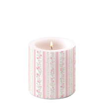 Candle small Annabella pink