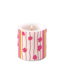 Candle small Ella stripes