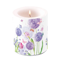 Candle medium Flower beauty