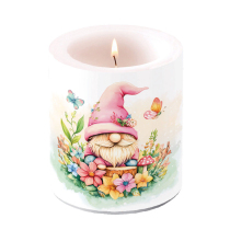 Candle medium Charming gnome