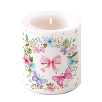Candle medium Fragrant wreath