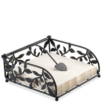 Napkin holder Branch big black