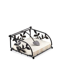 Napkin Holder Branch small black