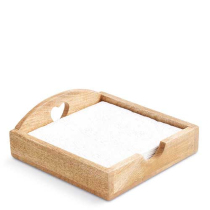 Napkin holder Wooden heart