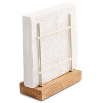 Napkin holder Standing figure cream