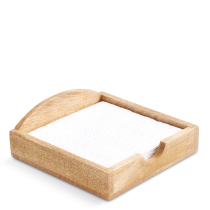 Napkin holder Wooden rustic lunch