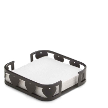 Napkin holder Band of hearts cocktail black