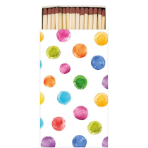 Matches Polka dots white