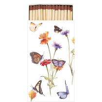 Matches Butterfly garden white