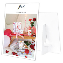 Showcard A3 Hearts garland