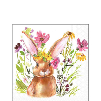 Napkin 25 Girl bunny FSC Mix