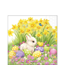 Napkin 25 Easter friends FSC Mix
