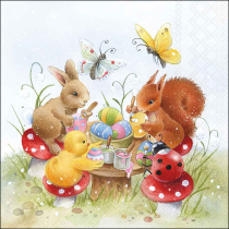 Napkin 33 Painting class FSC Mix