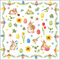 Napkin 33 Easter collage FSC Mix