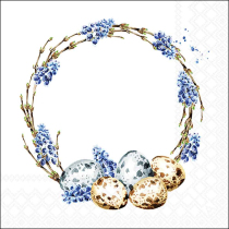 Napkin 33 Muscari wreath FSC Mix