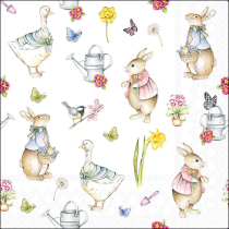 Napkin 33 Easter garden FSC Mix