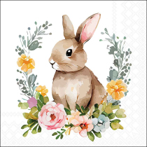 Napkin 33 Cute Easter rabbit FSC Mix