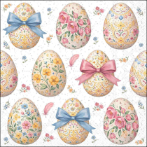 Napkin 33 Decorated Easter eggs FSC Mix