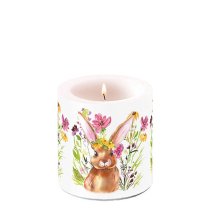 Candle small Girl bunny