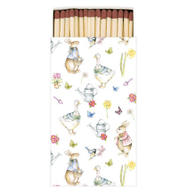 Matches Easter garden