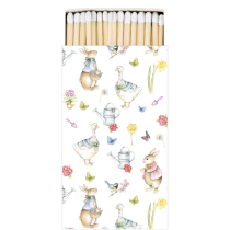 Matches Easter garden