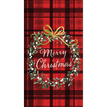 Napkin GT Christmas plaid red FSC Mix