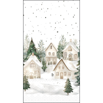 Napkin GT Snowy houses FSC Mix