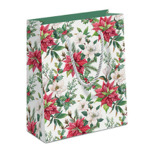 Gift bag Christmas florals