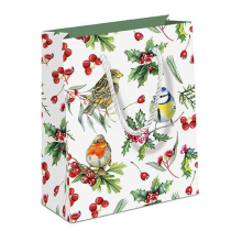 Gift bag Birds in winter