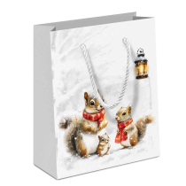 Gift bag Squirrel family