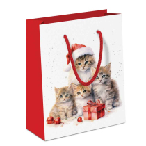 Gift bag Meaowy Christmas