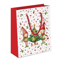 Gift bag Elves by the tree