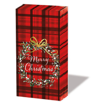 Hdkf Christmas plaid red
