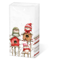 Hdkf Birdhouse quartet white