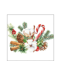 Napkin 25 Christmas arrangement FSC Mix