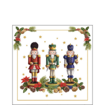 Napkin 25 Bearded nutcracker FSC Mix