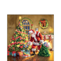 Napkin 25 Gifts under Christmas tree FSC Mix