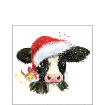 Napkin 25 Christmas cow bell FSC Mix
