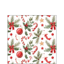Napkin 25 Christmas elements FSC Mix