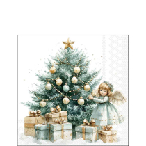 Napkin 25 Christmas fairy FSC Mix