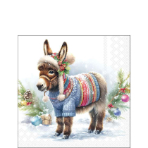 Napkin 25 Wooly donkey FSC Mix